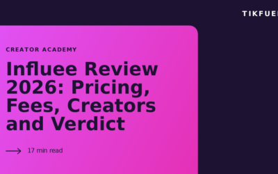 Influee Review 2026: Pricing, Fees, Creators and Verdict