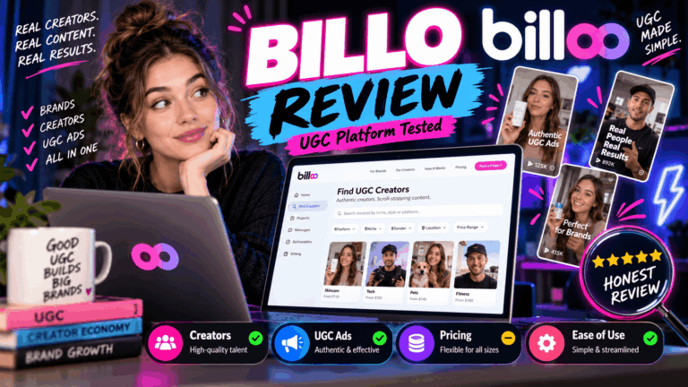 TikFuel article cover: Billo Review 2026: Pricing, Creators, Turnaround and Verdict