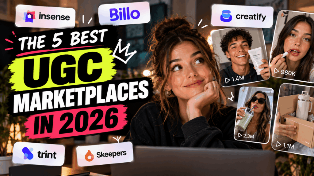 TikFuel article cover: The 5 Best UGC Marketplaces in 2026, Ranked